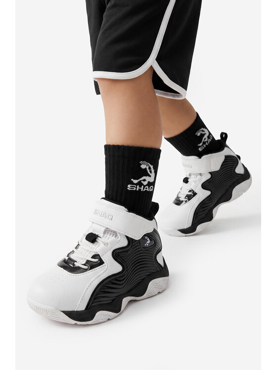 SHAQ Basketbalové boty SHAQ SHAQ-EO-DEVASTATOR 3.0 AQ95078T-BW Bílá