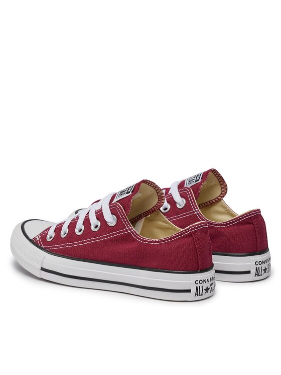 Converse Кеди Converse Chuck Taylor All Star Ox M9691C Бордовий