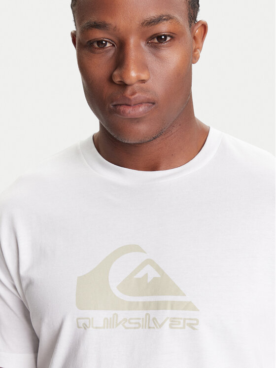 Quiksilver Quiksilver Camiseta Ev Comp Logo EQYZT08182 Blanco Regular Fit