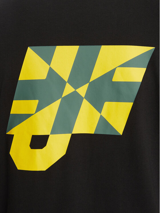 adidas adidas Футболка Jamaica VRCT JE5331 Чорний Regular Fit