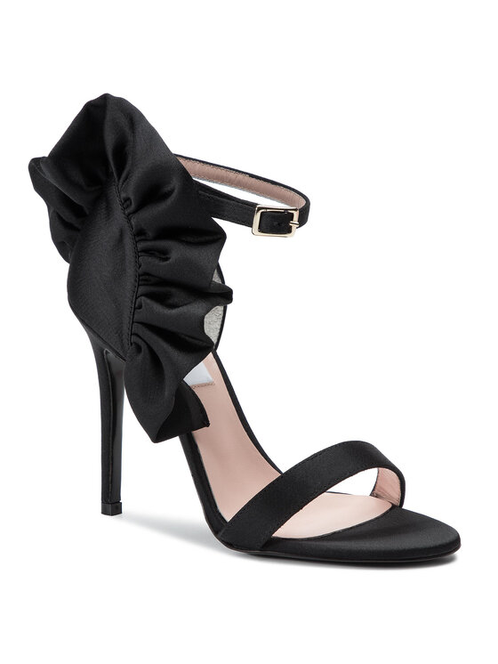 MSGM Босоніжки MSGM Rouched Sandal 2642MDS4078 770 99 Чорний
