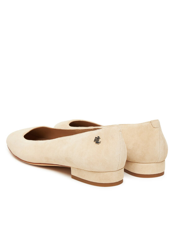 LAUREN RALPH LAUREN Balerinos LAUREN RALPH LAUREN Emellie  802974358001 Smėlio