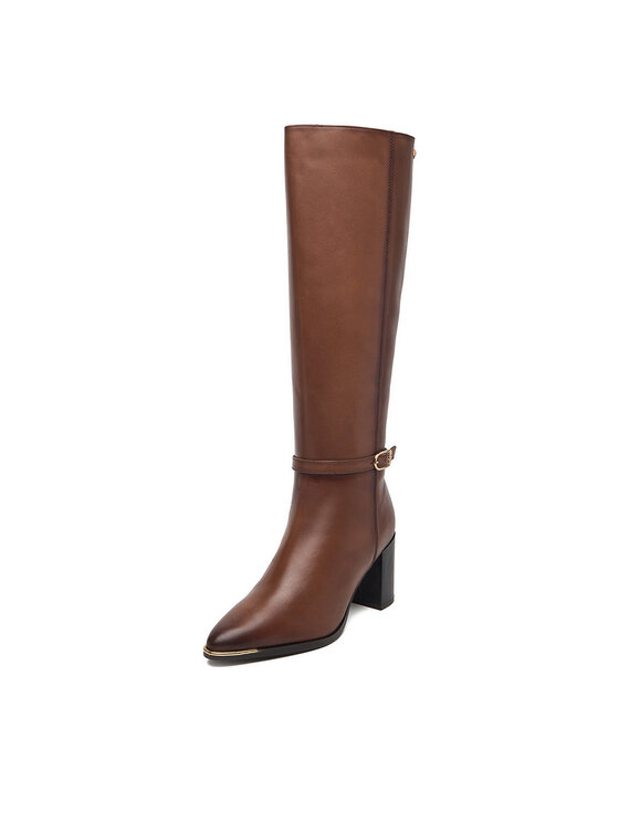MEXX Kozaki MEXX EO-WI44-TUGA-03 Brązowy