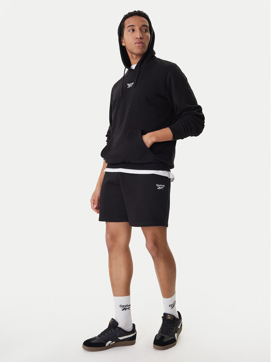Reebok Reebok Pantaloncini sportivi Bazunu RK25558CCM Nero Regular Fit