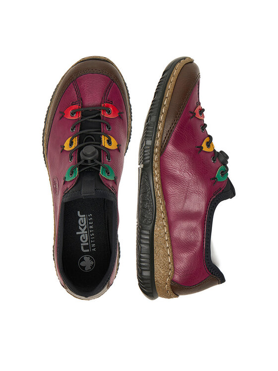 Rieker Poltopánky Rieker N3271-30 Fialová