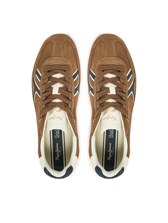 Pepe Jeans Снікерcи Pepe Jeans Ball Mix M PMS000009 Коричневий