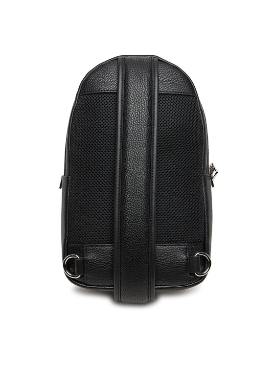Tommy Hilfiger Σακίδιο Tommy Hilfiger Th Central Sling Bag AM0AM13575 Μαύρο
