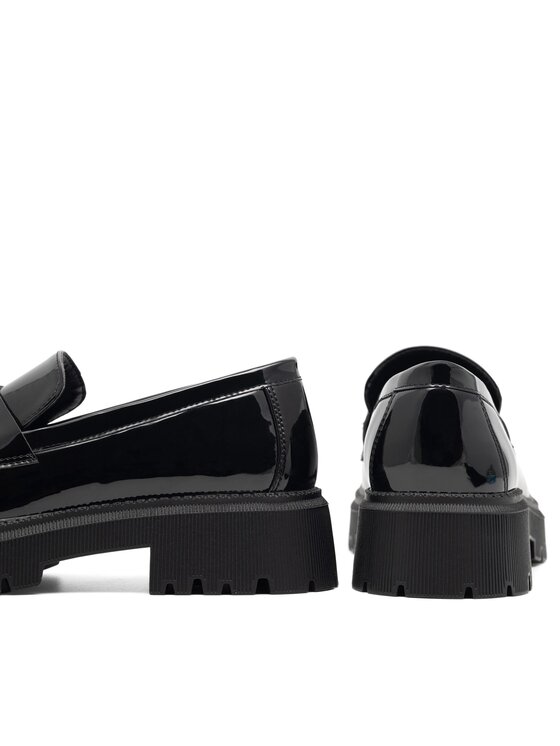 DeeZee Loafersy DeeZee MAEVE WS5621-17 Czarny