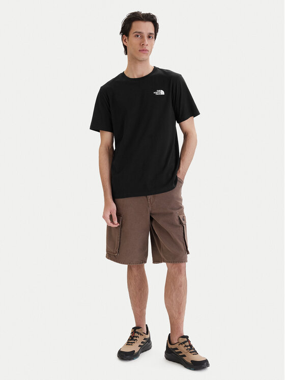 The North Face The North Face Camiseta Vertical NF0A8GV1 Negro Regular Fit