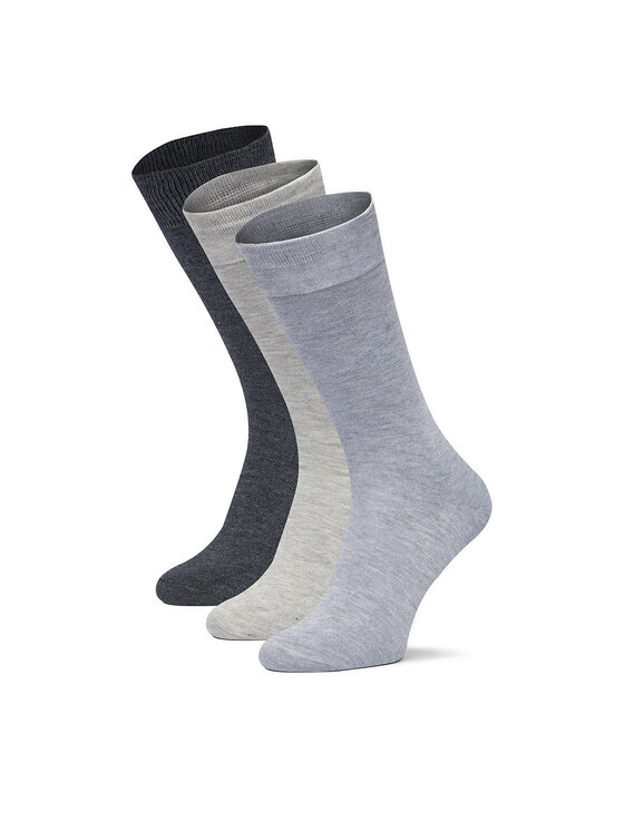 GINO ROSSI Дълги чорапи GINO ROSSI CEO_AS_GR_01_W_AW26 (3-PACK). Сив