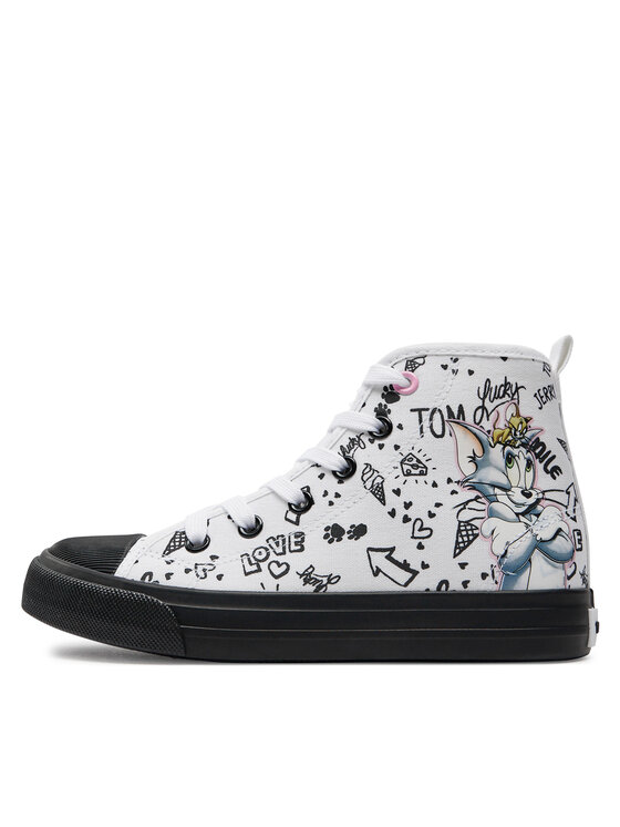 Tom & Jerry Scarpe da ginnastica Tom & Jerry CS-SS24-122WBTJ Bianco