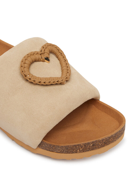LOVE MOSCHINO Шльопанці LOVE MOSCHINO JA28363G0OIG5104 Бежевий