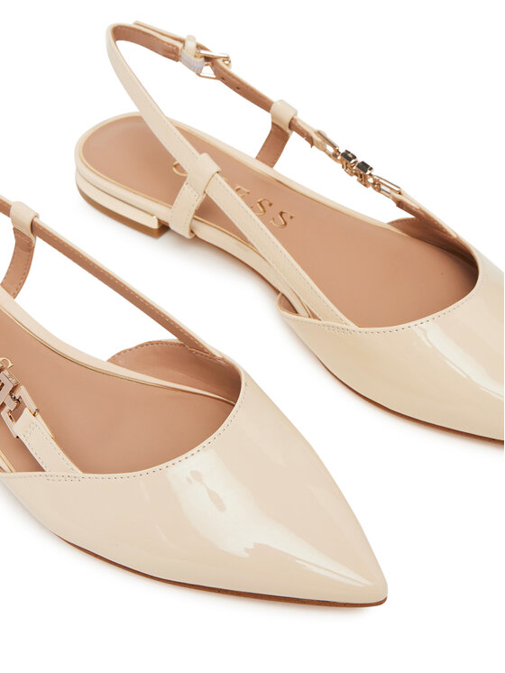 Guess Балетки Guess FLTFR2 PAF05 Écru
