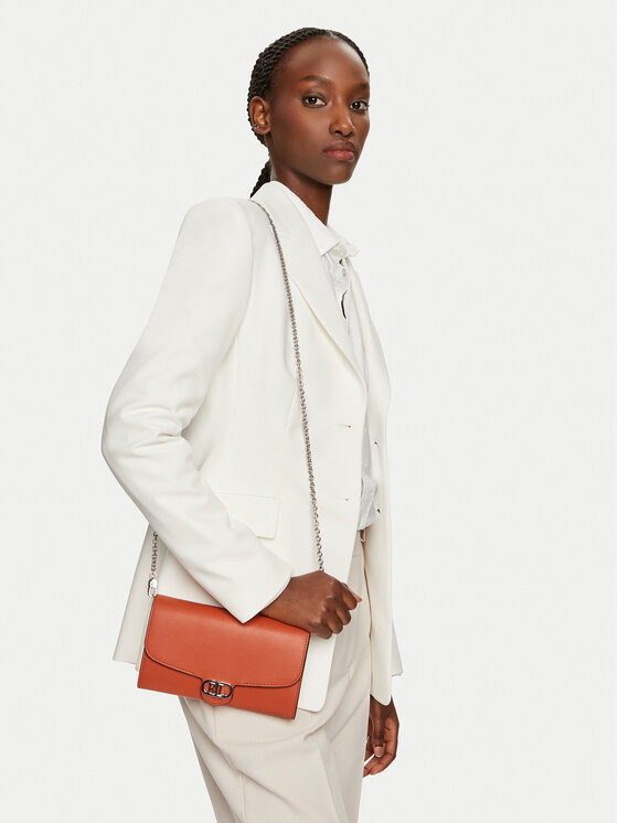 LAUREN RALPH LAUREN Kabelka Lauren Ralph Lauren 431902100016 Oranžová