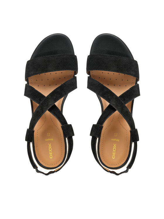 Geox Espadrilky Geox D Ischia Corda D55HHA 00022 C9999 Černá