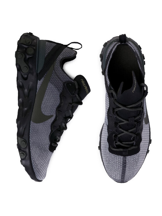 Nike Sneakersy Nike React Element 55 BQ6166 010 Šedá