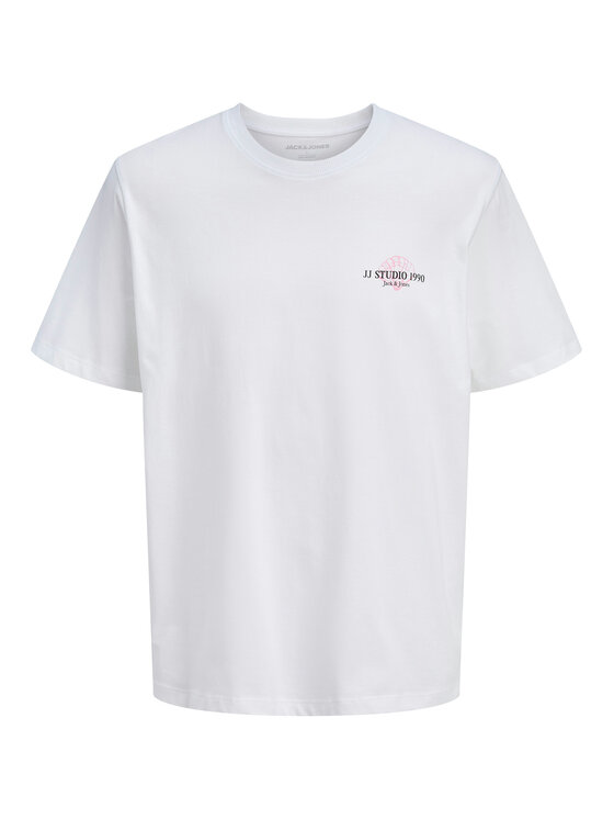 Jack & Jones Jack & Jones T-Shirt Corals Tee 12288345 Weiß Regular Fit
