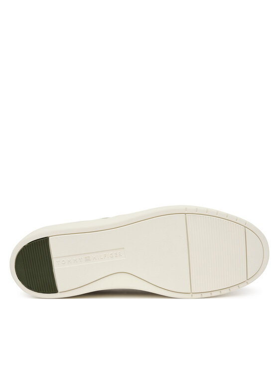 Tommy Hilfiger Półbuty Tommy Hilfiger Casual Suede Stitch Toe Hybrid FM0FM05707 Beżowy