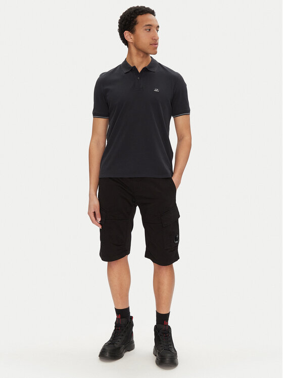 C.P. Company C.P. Company Polo majica 18CMPL130A006263G Črna Regular Fit