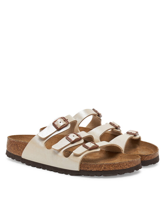 Birkenstock Шльопанці Birkenstock Florida 1029818 Écru