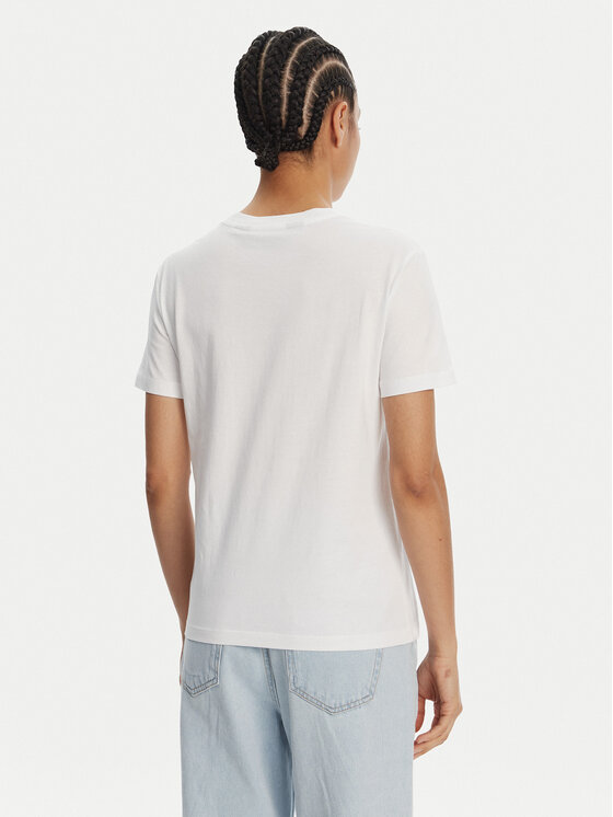 Just Cavalli Just Cavalli Футболка 78PAHA01 Білий Regular Fit