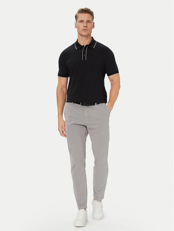 BOSS BOSS Polo H-Parlay 81 50565735 Negro Regular Fit