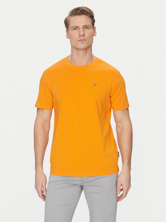 Napapijri Napapijri T-shirt Salis NP0A4H8D Arancione Regular Fit