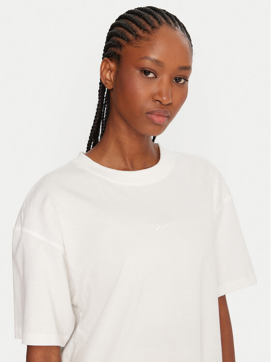 Reebok Reebok Camiseta RK25315CCW Blanco Regular Fit