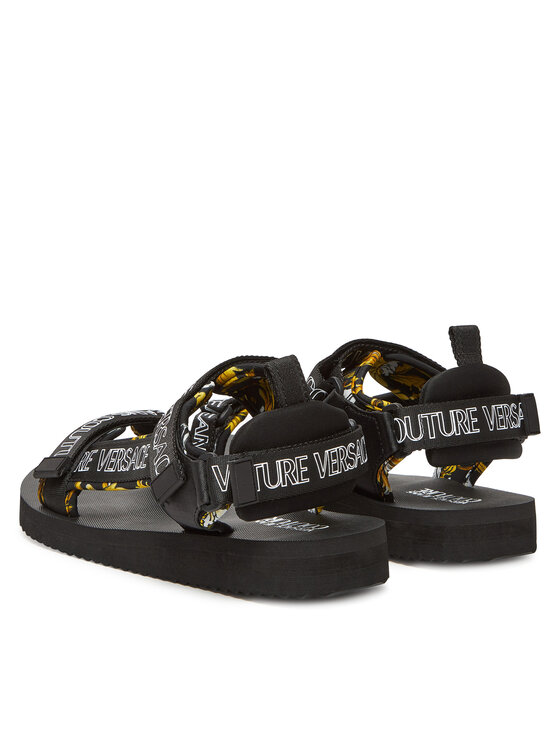 Versace Jeans Couture Босоніжки Versace Jeans Couture 78YA3S7B Чорний