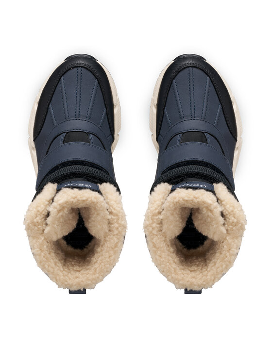 Geox Sněhule Geox J Flexyper Plus Boy B Abx J46LCF 0MEFU C4064 S Tmavomodrá