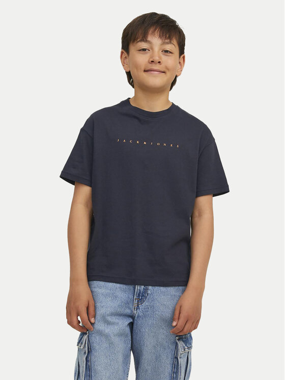 Jack & Jones Junior Jack & Jones Junior Футболка Star 12237435 Cиній Relaxed Fit