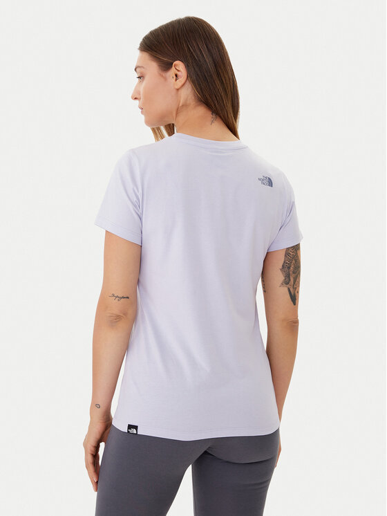 The North Face The North Face Camiseta Easy NF0A8A6D Violeta Regular Fit