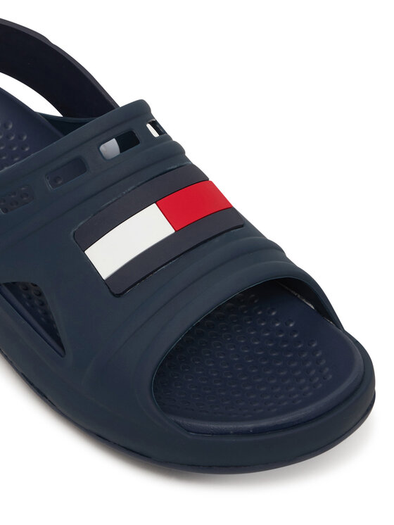 Tommy Hilfiger Sandali Tommy Hilfiger Comfy Sandal T3XF-34401-0083 S Mornarsko modra