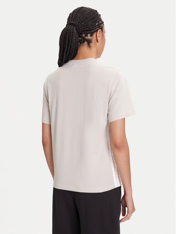 adidas adidas Футболка Essentials 3-Stripes JE1237 Бежевий Regular Fit