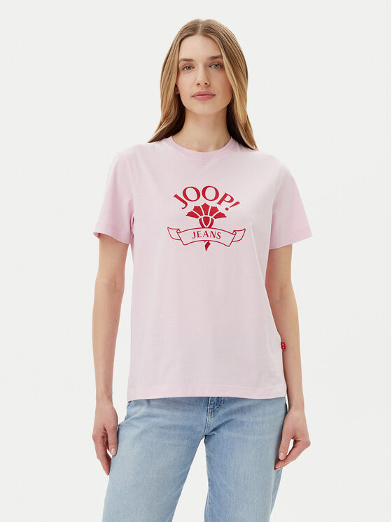JOOP! Jeans JOOP! Jeans Футболка Toldi 30046273 Рожевий Regular Fit