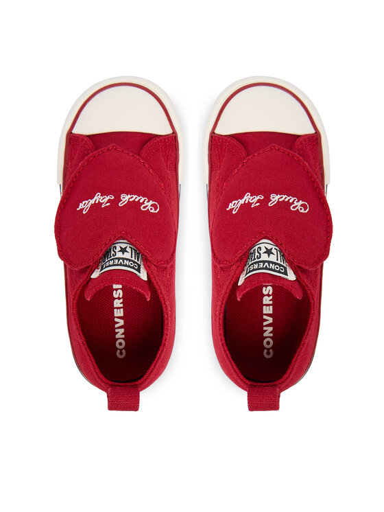 Converse Кеди Converse Chuck Taylor All Star One Strap Hearts A19068C Червоний