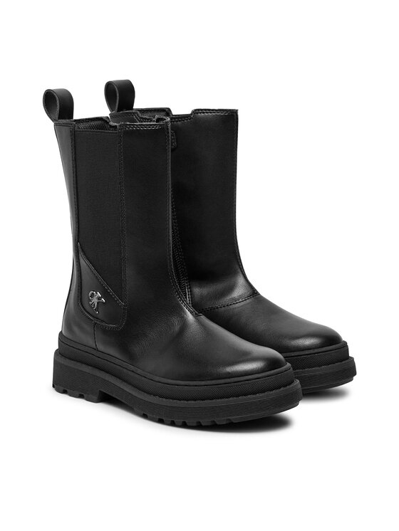 Calvin Klein Jeans Stivali Calvin Klein Jeans Chelsea Boot V4A5-81034-1355 M Nero