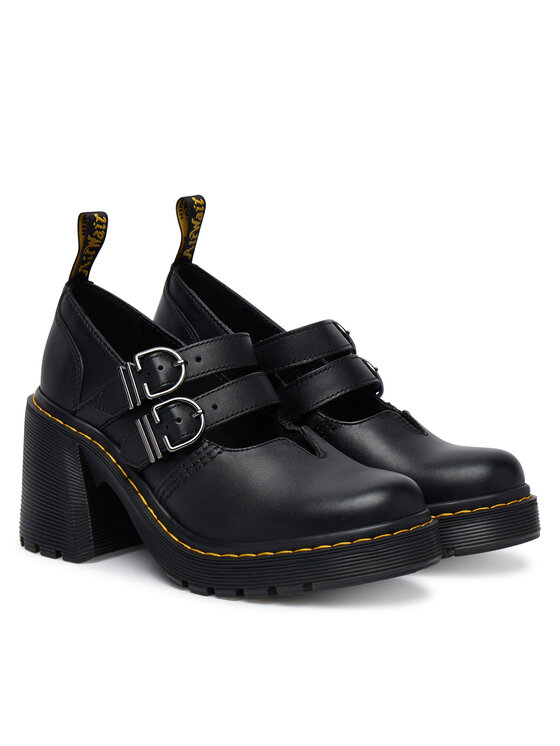 Dr. Martens Лофери Dr. Martens Eviee Mary Jane DM27371001 Чорний