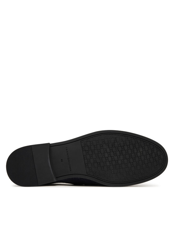 Tommy Hilfiger Loaferice Tommy Hilfiger Flexible Slim Suede Loafer FM0FM05745 Plava