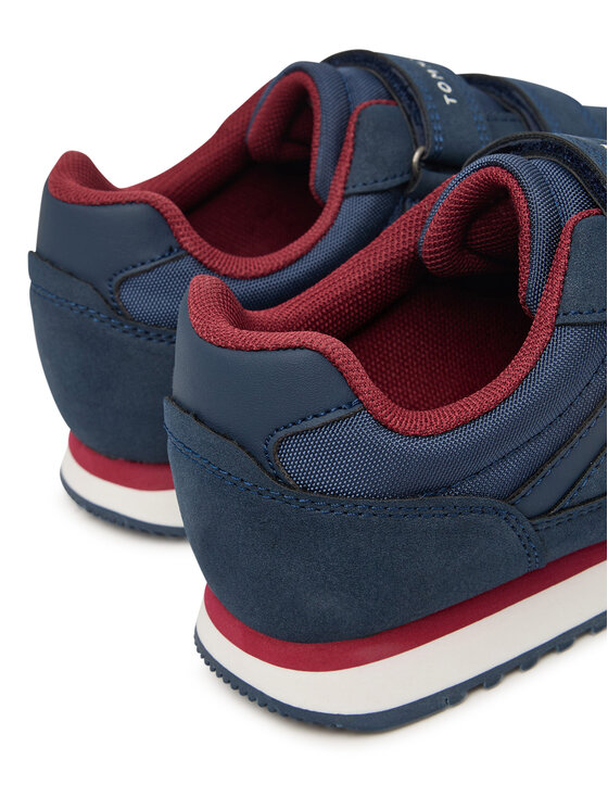 Tommy Hilfiger Tenisice Tommy Hilfiger Low Cut Velcro Sneaker T1X9-35253-1960 S Tamnoplava