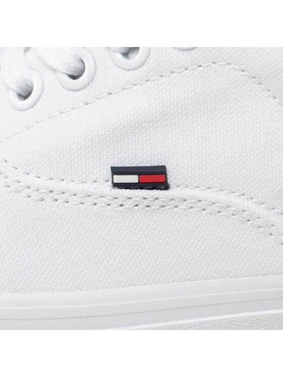Tommy Jeans Tenisenes Tommy Jeans Classic Tommy Jeans Sneaker EN0EN00986 Balts