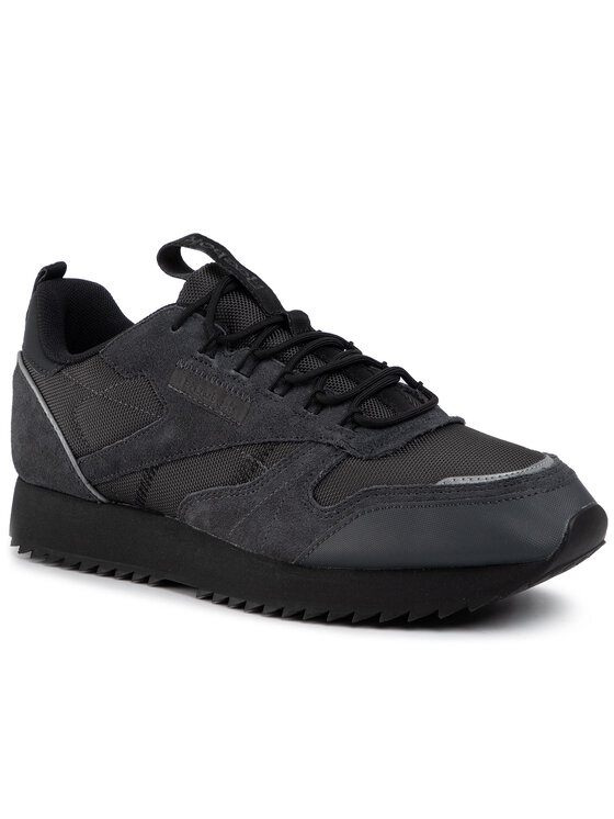 Reebok Snīkeri Reebok Cl Leather Ripple Trail EG8708 Melns