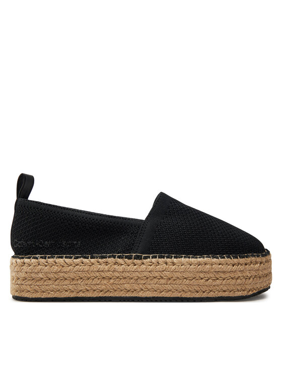 Calvin Klein Jeans Alpargatas Calvin Klein Jeans Platform Espadrille Uc YW0YW01377 Negro