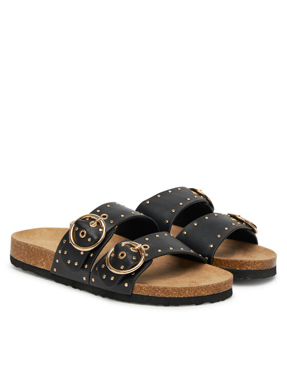 ONLY Shoes Шльопанці ONLY Shoes Onlmaxi-15 Pu Studs Buckle 15341190 Чорний