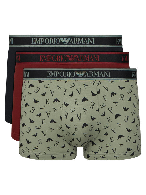 Emporio Armani Underwear Emporio Armani Underwear Conjunto de calzoncillos boxer EM000259 AF25019 M5155 Verde