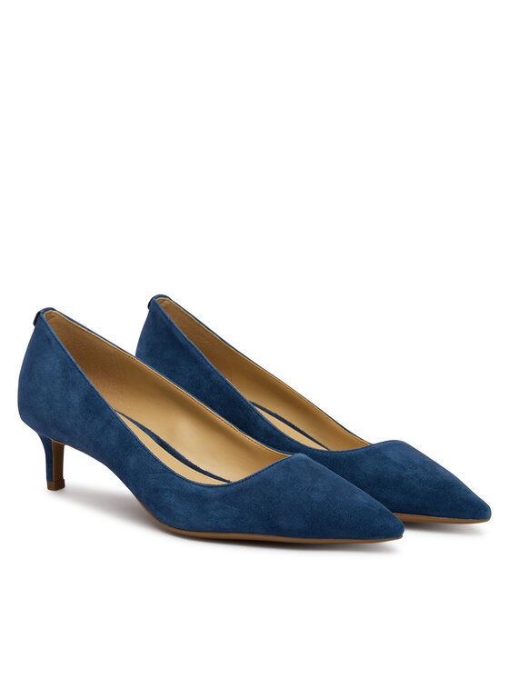MICHAEL Michael Kors Pantofi pumps MICHAEL Michael Kors Alina Flex Kitten 40R3ALMP1S Bleumarin