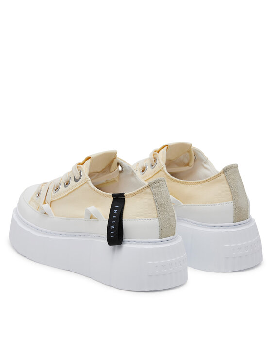 Inuikii Tornacipő Inuikii Matilda Canvas Low 30102-025 Sárga