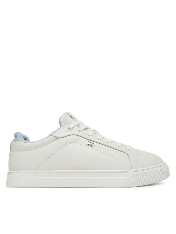 Tommy Hilfiger Snīkeri Tommy Hilfiger Sporty Sneaker FW0FW08899 Balts
