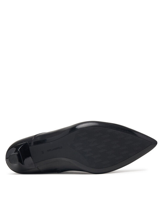 KARL LAGERFELD Kozačky KARL LAGERFELD Sienna KL32770 Černá