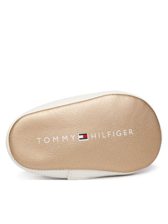 Tommy Hilfiger Tenisice Tommy Hilfiger T0A9-34221-1582A708 Écru